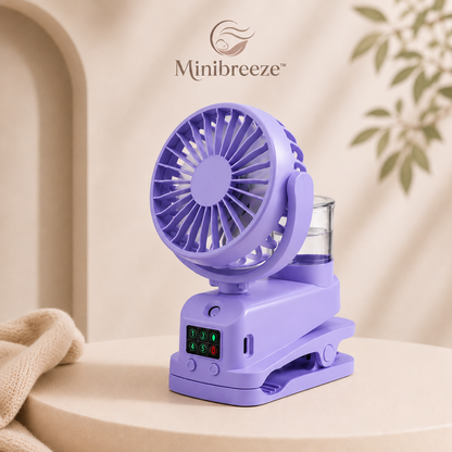 MiniBreeze™ | Ventilateur Brumisateur pour Poussette