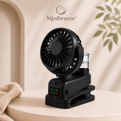 MiniBreeze™ | Ventilateur Brumisateur pour Poussette